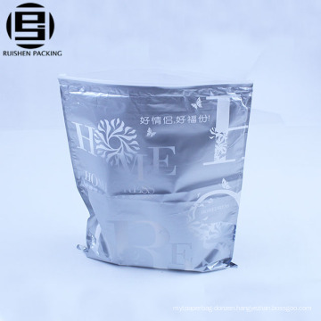 Colored printing ziplock packaging plastic bags for clothes